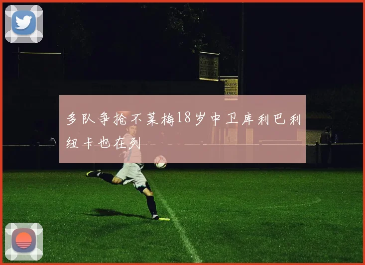 多队争抢不莱梅18岁中卫库利巴利纽卡也在列