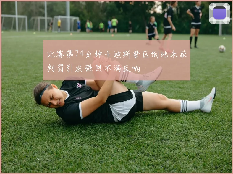 比赛第74分钟卡迪斯禁区倒地未获判罚引发强烈不满反响